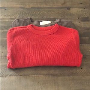 2 Boys Peek Kids longe sleeve thermal tees